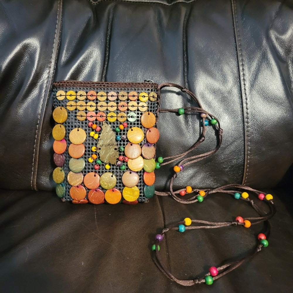 Beaded bag purse